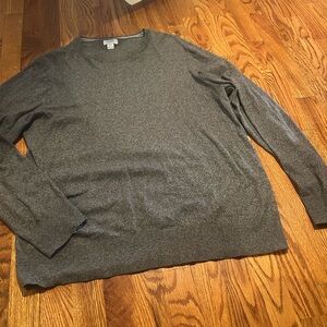 Old Navy Men's Charcoal Crewneck Sweater